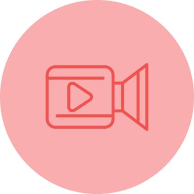 Modern simgenin vektör illüstrasyonu