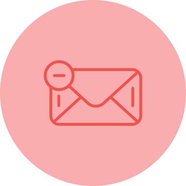 Zarf. Web simgesi basit illüstrasyon