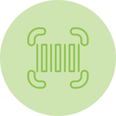 Modern b 'nin vektör illüstrasyonu eksik simgesi