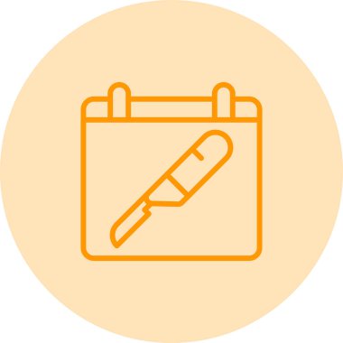 kalem simgesinin vektör illüstrasyonu