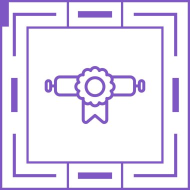 Ödül. Web simgesi basit illüstrasyon