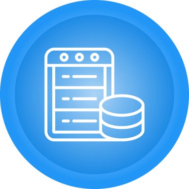 vektör sunucu illüstrasyonu