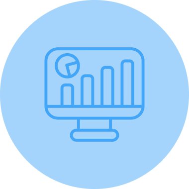 seo modern simgesinin vektör illüstrasyonu