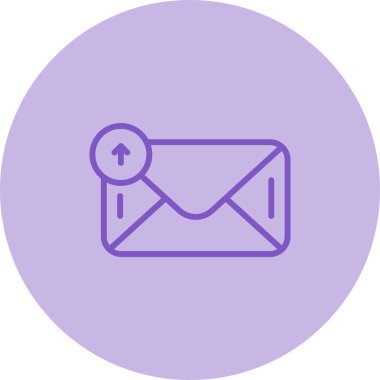 E- posta simgesi vektör illüstrasyonu