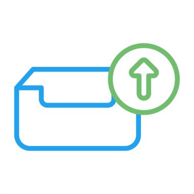 E- posta simgesi vektör illüstrasyonu