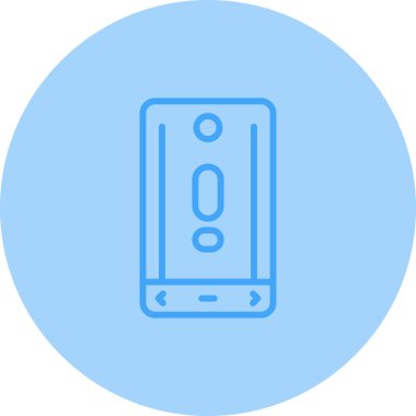 akıllı telefon web simgesi vektör çizimi