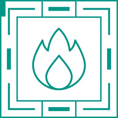 Simge vektör resimlemesini ateşle