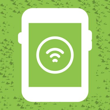 akıllı telefon web simgesi vektör çizimi