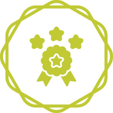 Modern çiçek simgesinin vektör illüstrasyonu