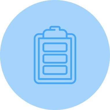 Pil. Web simgesi basit illüstrasyon