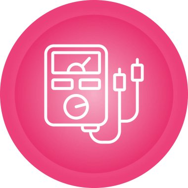 vektör lcd simgesi illüstrasyonu