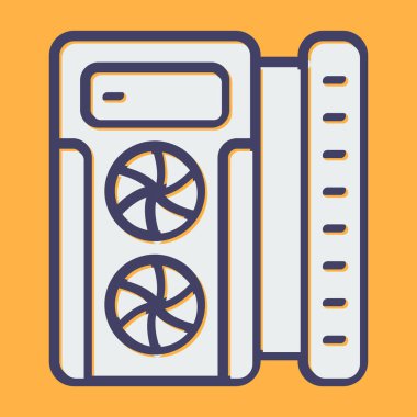 Radyo. Web simgesi basit illüstrasyon