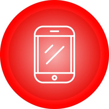 akıllı telefon web simgesi vektör çizimi