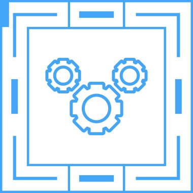 ayarları web simge vektör çizim 