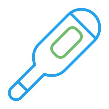 termometre simgesi vektör illüstrasyonu