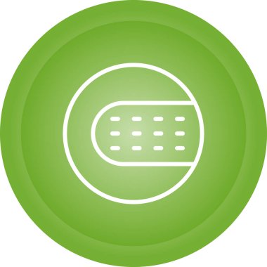 Eşsiz Termometre Satır Vektörü Simgesi