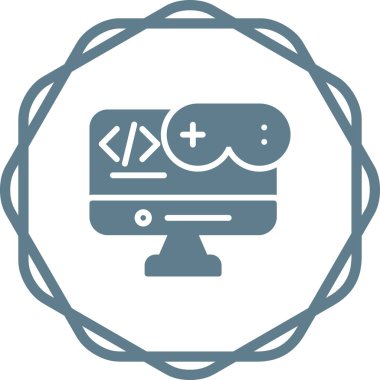 seo modern simgesinin vektör illüstrasyonu