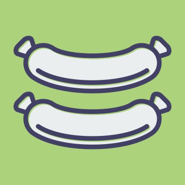 Gıda simgesinin vektör illüstrasyonu