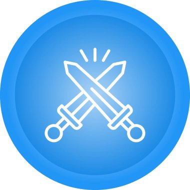 Mavi arkaplanın vektör illüstrasyonu