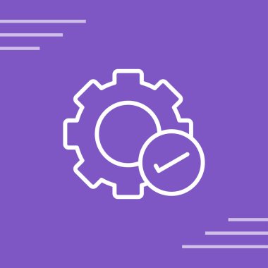 vektör simgesini beyaz arkaplanda izole ederek logoyu ayarlayın