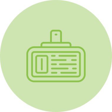 Benzin istasyonu simgesinin vektör illüstrasyonu