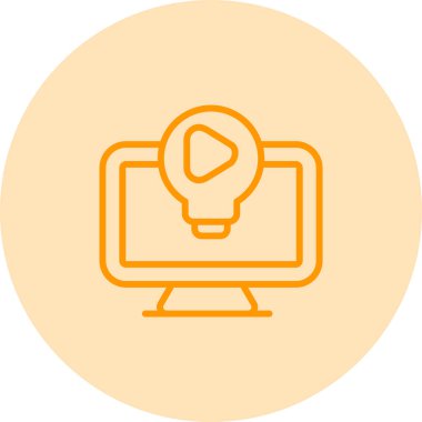 Bilgisayar web simge vektör çizim