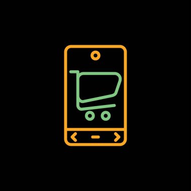 bus simgesi vektör illüstrasyonu