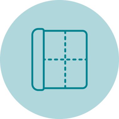 Benzersiz web çizgisi vektör simgesi