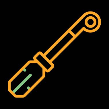 Anahtar. Web simgesi basit illüstrasyon