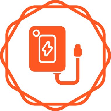 Banka binası. Web simgesi basit illüstrasyon