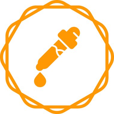 Bir simgenin vektör illüstrasyonu