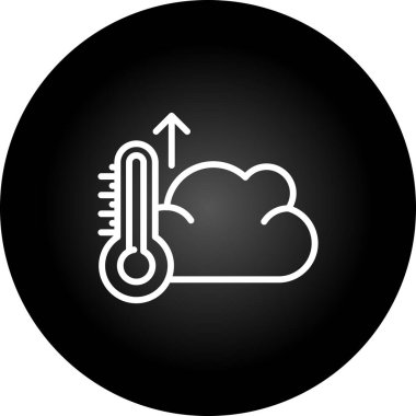 Hava simgesinin vektör illüstrasyonu