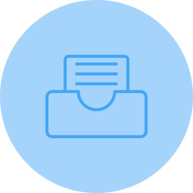 Zarf. Web simgesi basit illüstrasyon