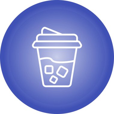 Kupa simgesi, vektör illüstrasyonu