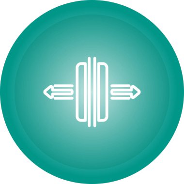 Modern bir simgenin vektör illüstrasyonu