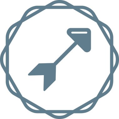 Ok. Web simgesi basit tasarım