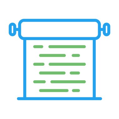 kağıt belge simgesi vektör illüstrasyon tasarımı