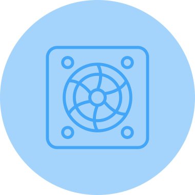 Hayran. Web simgesi basit illüstrasyon