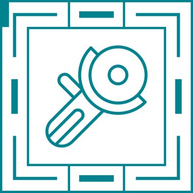 Anahtar simgesi vektör illüstrasyonu