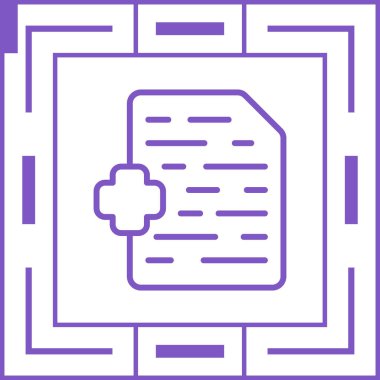 dosya simgesi, vektör illüstrasyonu 