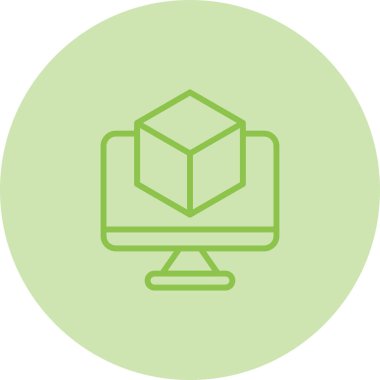 seo modern simgesinin vektör illüstrasyonu