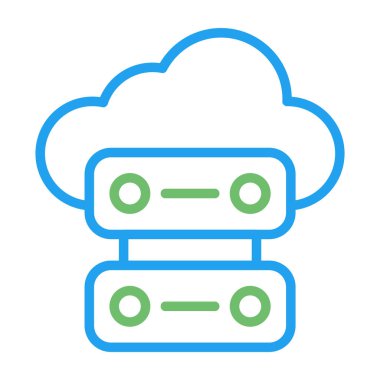 Bulut hesaplama. Web simgesi