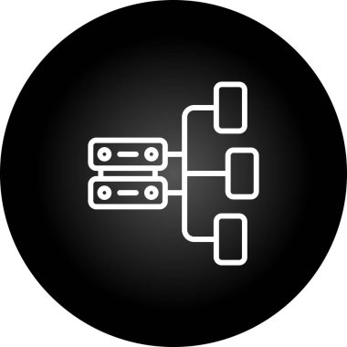 seo modern simgesinin vektör illüstrasyonu