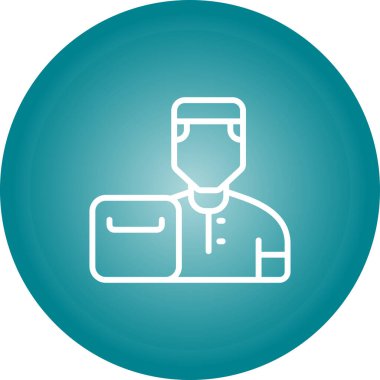 Doktor Simge vektör illüstrasyonu