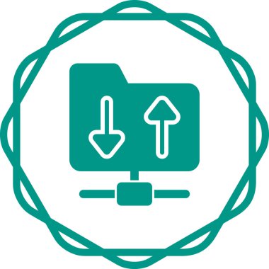 Seo simgesinin vektör illüstrasyonu