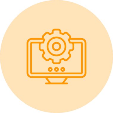ayarları web simge vektör çizim 