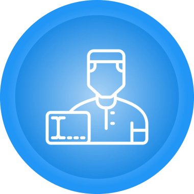 Doktor Simge vektör illüstrasyonu