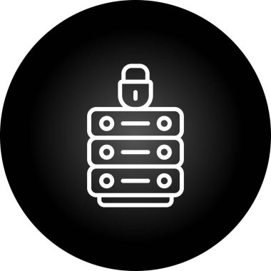 çanta simgesi vektör illüstrasyonu