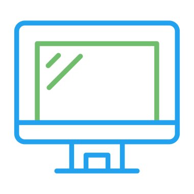 Bilgisayar web simge vektör çizim
