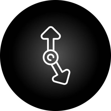 seo modern simgesinin vektör illüstrasyonu